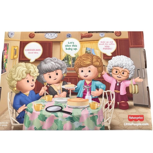 Fisher-Price Little People Golden Girls Collector Set (New In Box) 2021 - Picture 3 of 7
